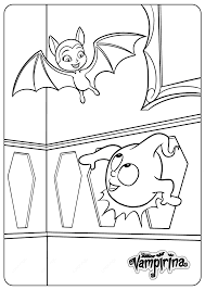 Vampirina and demi coloring page. Vampirina And Demi Coloring Pages In 2020 Coloring Pages Ariel Coloring Pages Kid Character