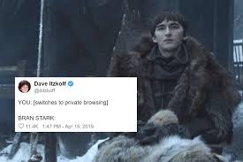 Game Of Thrones S08e01 A Bunch Of Memes About Emo Bran