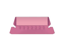 File folders with a light interior are easy to label with an ordinary pen, easier to read, and prevent accidental misfiles between folders in the file cabinet. Pendaflex Hanging Folder Tabs 2 Clear Pink 25 Tabs Inserts Per Pack