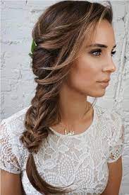 25 Gorgeous Wedding Hairstyles For Long Hair Side Braid Hairstyles Easy Wedding Guest Hairstyles Long Hair Styles