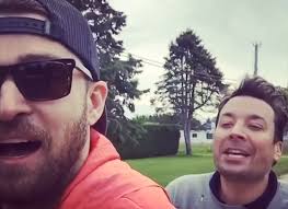Justin timberlake's jimmy fallon impression (late night with jimmy fallon). Jimmy Fallon Grew A Beard Went Bro Biking With Justin Timberlake