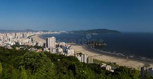 Brasilien är det, både till ytan och befolkningen, största landet i sydamerika. Stadt Von Santos In Sao Paulo Stockbild Bild Von Ansicht Wasser 50916039