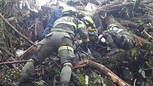 Plane with chapecoense brazilian professional football players reportedly crashes in colombia at around 10:15pm local time in cerro gordo after disappearing in the colombian airspace. Lamia Flight 2933 Wikipedia