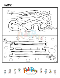 This new way of playing paper mazes, extends from traditional mazes to. Easy Maze For Kindergarten And Preschool Kids Kidspressmagazine Com