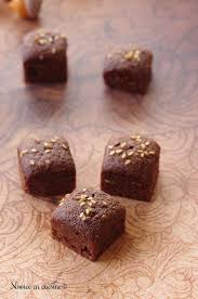 Minis Cubes Chocolat Et Sesame Gateaux Et Desserts Alimentation Gateau Cube