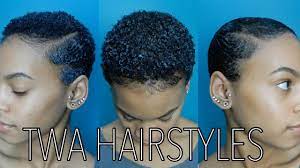 3 Easy Twa Hairstyles Youtube Twa Hairstyles Hair Styles African Hairstyles