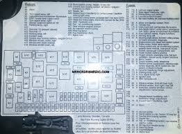 1998 2005 Benz Ml320 Ml350 Ml500 Fuse Box Location Diagram