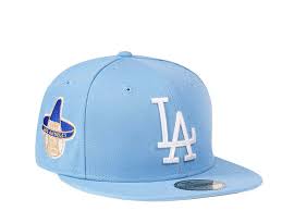 New Era Los Angeles Dodgers All Star Game 1953 Sky Blue Edition 59fifty Fitted Cap Topperzstore De