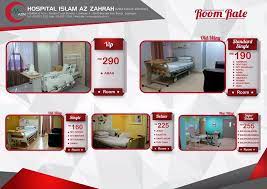 Get their location and phone number here. Nak Tahu Kadar Harga Hospital Islam Azzahrah Hiaz Facebook