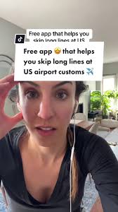 Get this free app & thank me later as you are strolling past the LONG  airport customs lines this summer 🤯🤩 you dont need to have global entry  to use it. #summertravel #traveltips #summerabroad ...