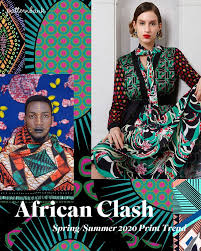 Spring Summer 2020 Print Pattern Trend African Clash Color Trends Fashion Print Trends Fashion Trend Forecast
