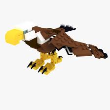 3d Lego Eagle Wings Model 3d Model Eagle Wings Lego Eagle