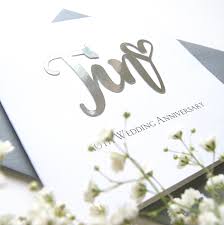 10 years of companionship, hope there is a lot more to bloom in your relationship!!! Tin 10th Wedding Anniversary Card Shop Online Hummingbird Card Company