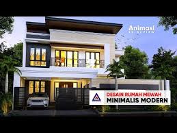 Review Desain Rumah Mewah Minimalis Modern 2 Lantai Di Lahan 15 8 X 15 Meter Youtube