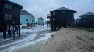 Heavy rain causing flooding on the East Coast