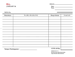 Membuat nota penjualan otomatis microsoft excel sumber : Format Nota Toko Masnurul