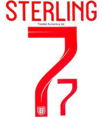 Hoody england red uefa euro 2020™. England Euro 2020 Qualifiers Home Shirt 2018 19 Sterling 7 Nike Ps Pro Sportingid Name Number Set