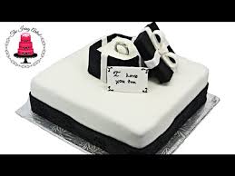 In this video, i walk you through the process of how to design an engagement ring cake using cakenote, our cake designing and pricing software. Ring Box Engagement Cake How To With The Icing Artist Youtube