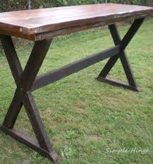 Custom Bar Height Table Bar Height Table Diy High Top Tables Pub Table