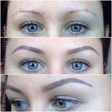 Permanent makeup is applied using heavy gauge needles or a blade to penetrate deep into the. Permanent Eyebrow Makeup Before And After Google Search Eyebrow Makeup Permanent Makeup Eyebrows Permanent Eyebrows