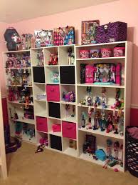 Frankie stein is scary fabulous and is only 15 days old! Monster High Collection And Storage Monster High Bedroom Monster High Room Monster High