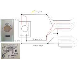 Thermostat installation & wiring diagrams. Installing Double Pole Line Voltage Thermostat Home Improvement Stack Exchange