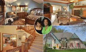 Oprah's house is on 42 acres and boasts both mountain and ocean. Oprah Buys Long Lost Half Sister A 500 000 Home And Sends Her To College Daily Mail Online