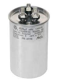 Powerwell 455 Mfd 455 Uf 370 Or 440 Volt Dual Run Round Capacitor Pw-455r For Condenser Straight Cool Or Heat Pump Air Conditioner - Guaranteed To Last 5 Years Amazoncom Industrial Scientific