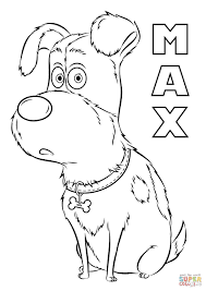 Secret Life Of Pets Coloring Pages 9 Jpg 1060 1500 Animal Coloring Pages Coloring Pages For Kids Dog Coloring Page