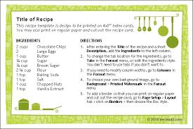 Free Recipe Card Template Printable Recipe Cards Recipe Cards Printable Free Recipe Cards Template