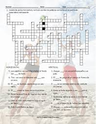 Play the free online crossword puzzle from the atlantic, created by puzzle constructor, caleb madison. Sports And Exercise Spanish Crossword Puzzle Tpt