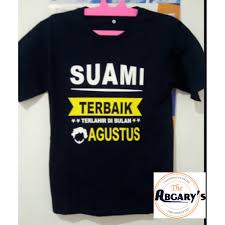 Langgan saluran telegram kami untuk kemaskini berita baharu dan isu terkini. Kaos Kado Ulang Tahun Hadiah Ulang Tahun Untuk Suami Kaos Bulan Lahir Agustus Custom Shopee Indonesia