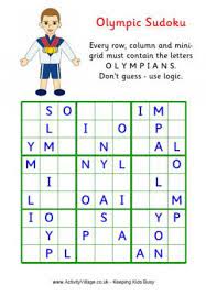 Olympic Puzzles Olympic Theme Classroom Olympics Activities Olympics