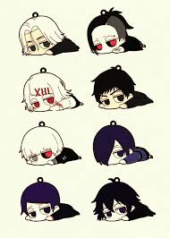 Tokyo Ghoul Keychains Chibi Tokyo Ghoul Tokyo Ghoul Anime Tokyo Ghoul Funny