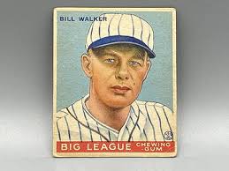 1933 Goudey Bill Walker #94