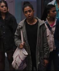 #work it movie #work it icons #work it #work it headers #work it packs #work it layouts #work it netflix #sabrina carpenter #liza koshy #jordan are you going to watch work it? Work It Jasmine Hale Coat Liza Koshy Grey Coat