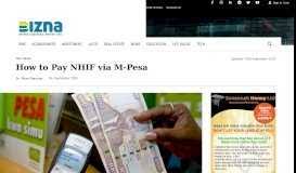 Maybe you would like to learn more about one of these? Nhif Self Service Portal Page