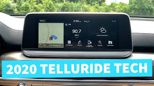 2020 Kia Telluride Tech Review Youtube