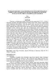 Modul statika pdf kelas x smk. Doc Penerapan Metode Tugas Terstruktur Untuk Meningkatkan Pembelajaran Sejarah Pada Materi Reformasi Di Indonesia Di Kelas Xii Ips 1 Sman 2 Cikampek Kab Karawang Pendahuluan Latar Belakang An Latif Academia Edu