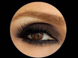 Dark Brown Smokey Eye Make Up Makyaj Kahve Manikur