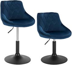 Shop modern & stylish kitchen furniture only at west elm®. Set Of 2 Velvet Bar Stools Model Sonia Woltu Eu