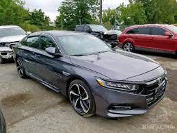 What is a honda accord sedan? Honda Accord Sport 2019 Gray 1 5l 4 Vin 1hgcv1f34ka002239 Free Car History