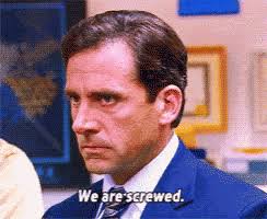 Were Screwed GIFs | Tenor