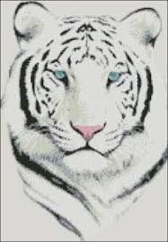 When i saw the tapestry item in animal crossing: Cross Stitch Pattern White Tigger Free Cross Stitch Patterns