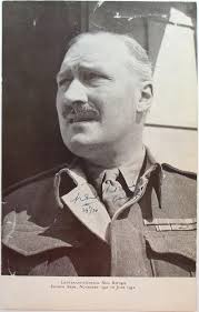 General Neil Ritchie Prominent WW II British Army Commander Signed  Photograph