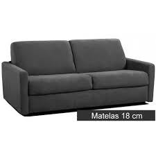 Faites le choix de lignes nouvelles pour votre salon positionné en face d'un téléviseur, le canapé droit 2 ou 3 places est idéal. Petit Canape Lit Rapido En Microfibre Matelas 18 Cm Prix Usine