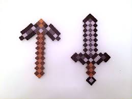 Check spelling or type a new query. Set Of 2 Minecraft Stone Sword Pick Axe Made With Perler Beads Handmade Gifts Perler Beads Pick Axe
