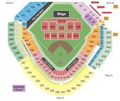 Detroit Concert Tickets Seating Chart Comerica Park