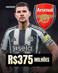 🚨🚨🚨🚨🇧🇷 O Arsenal fez uma abordagem oficial ao Newcastle United por Bruno  Guimar&atilde;es. Os Gunners estavam preparados para oferecer &pound;55M pelo jogador  brasileiro. O Newcastle n&atilde;o tem inten&ccedil;&atilde;o de vender Guimar&atilde;es por