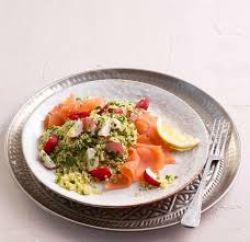 Tabouleh Mit Raucherlachs Rezept Lachs Rezept Raucherlachs Geraucherter Lachs